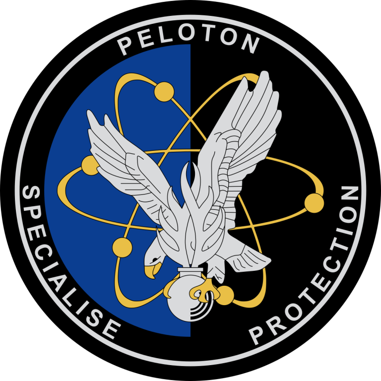 Emblème Peloton spécialisé de protection de la Gendarmerie PSPG
